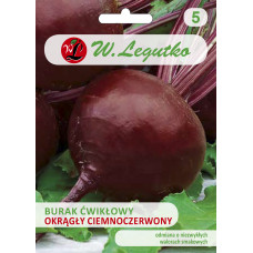 Bietes galda Okrągły Ciemnoczerwony 20g L