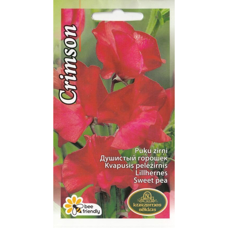 KS Puķu zirņi CRIMSON 2g