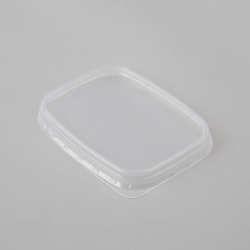 Plastmasas vāks konteineriem, caurspīdīgs