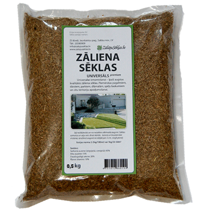Zāliena sēklu maisījums Universāls Premium 0,5 kg