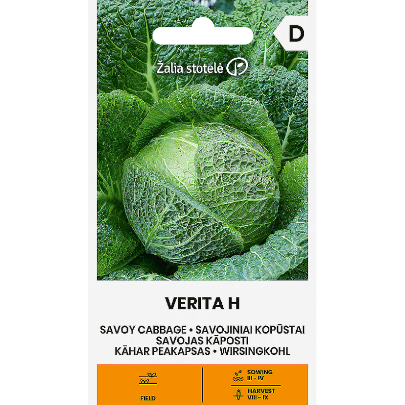 Savojas kāposti Verita H 1g