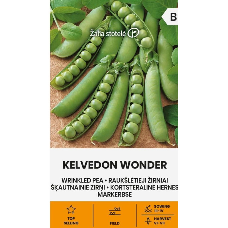 Zirņi KELVEDON WONDER 20g