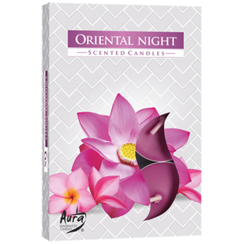 (%) Sveces aromātiskās Oriental night 6gb