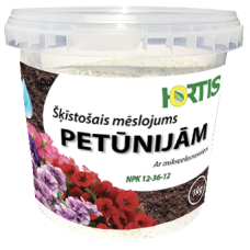 Hortis šķīstošais mēslojums Petūnijām 1kg