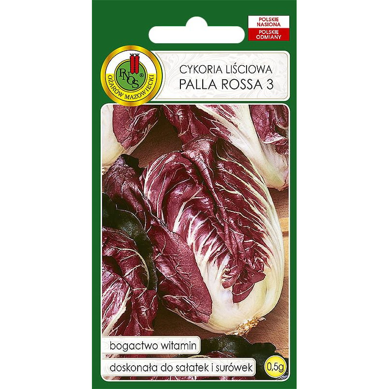 Cigoriņi lapu Palla Rossa 3 0.5g
