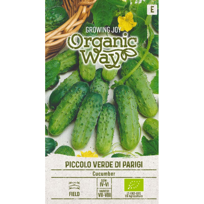 Gurķi PICCOLO VERDE DI PARIGI 0.5g (OW)