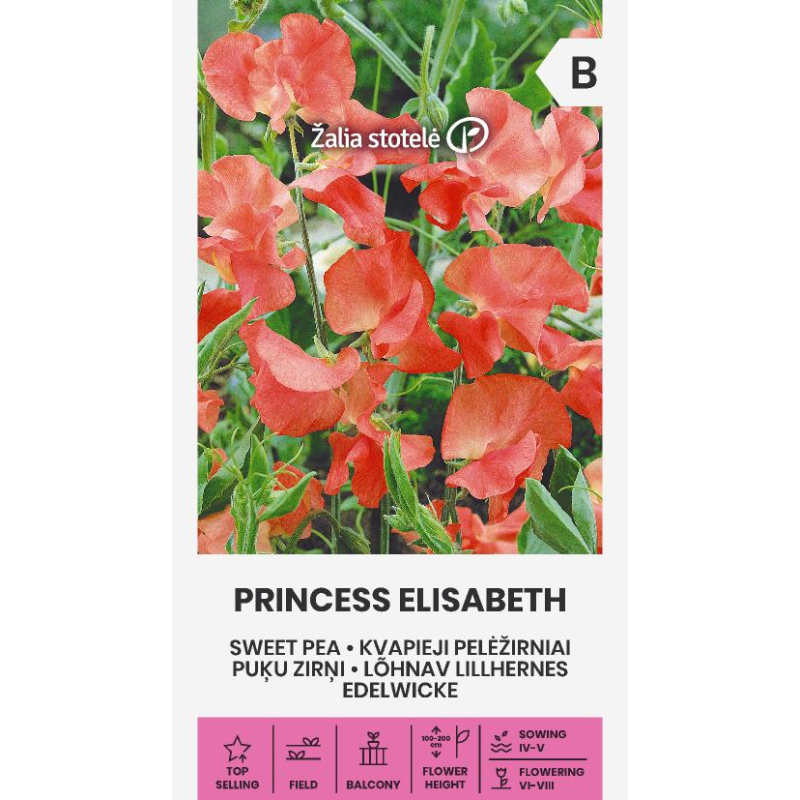 Puķuzirnīši smaržīgie Princess Elisabeth 2g