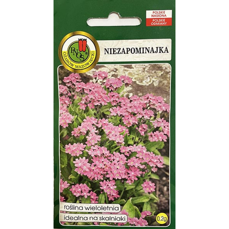 Neaizmirstulīte meža (rozā) 0.2g