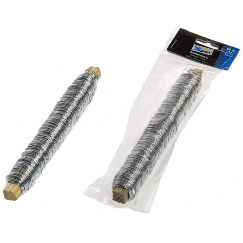 Stieple 0,52mm 60m pelēka